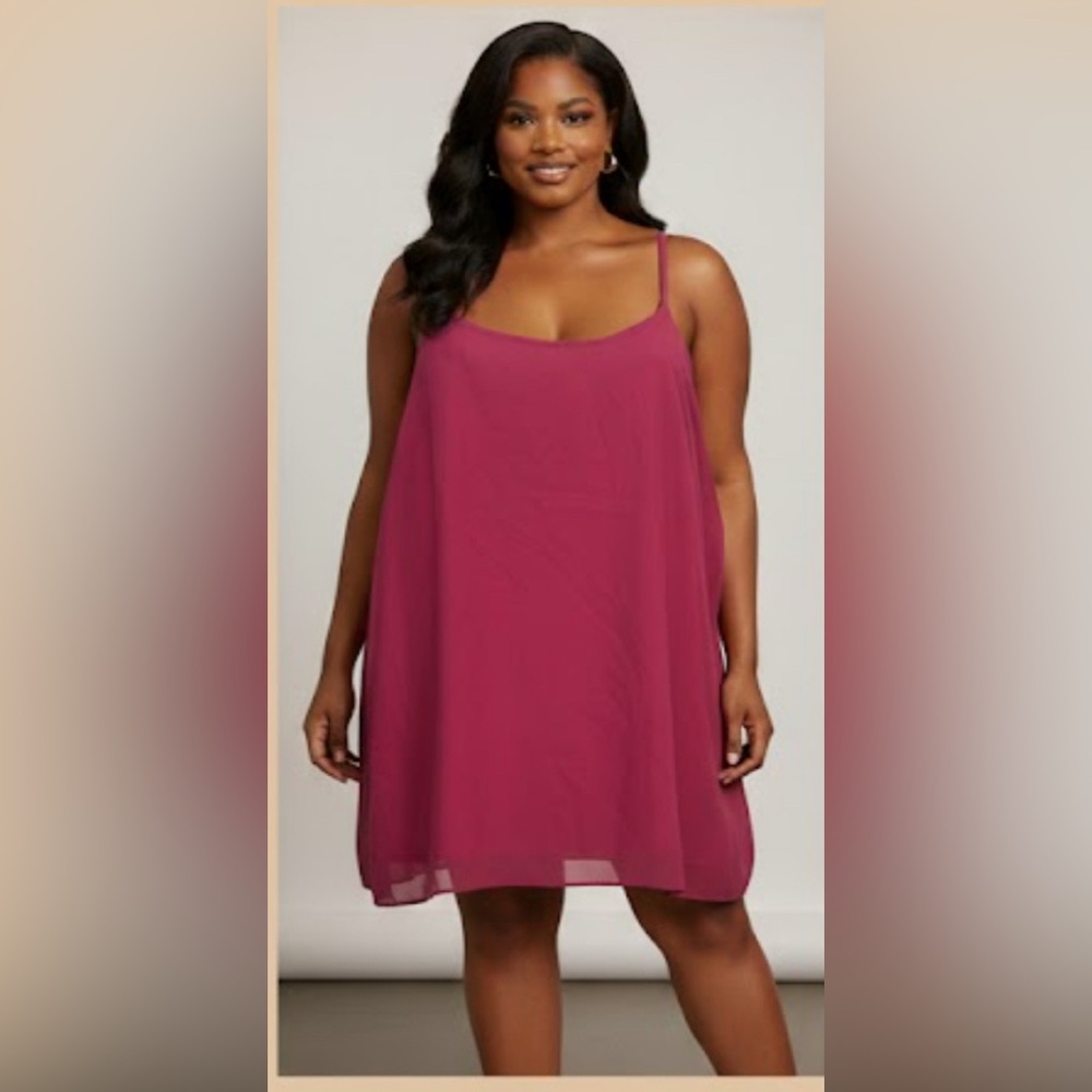 Pink Sleeveless Dress